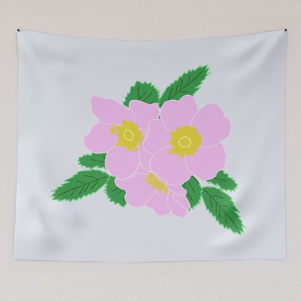 Item preview, Alberta Wild Roses (Large) designed and sold by Suchnothing.