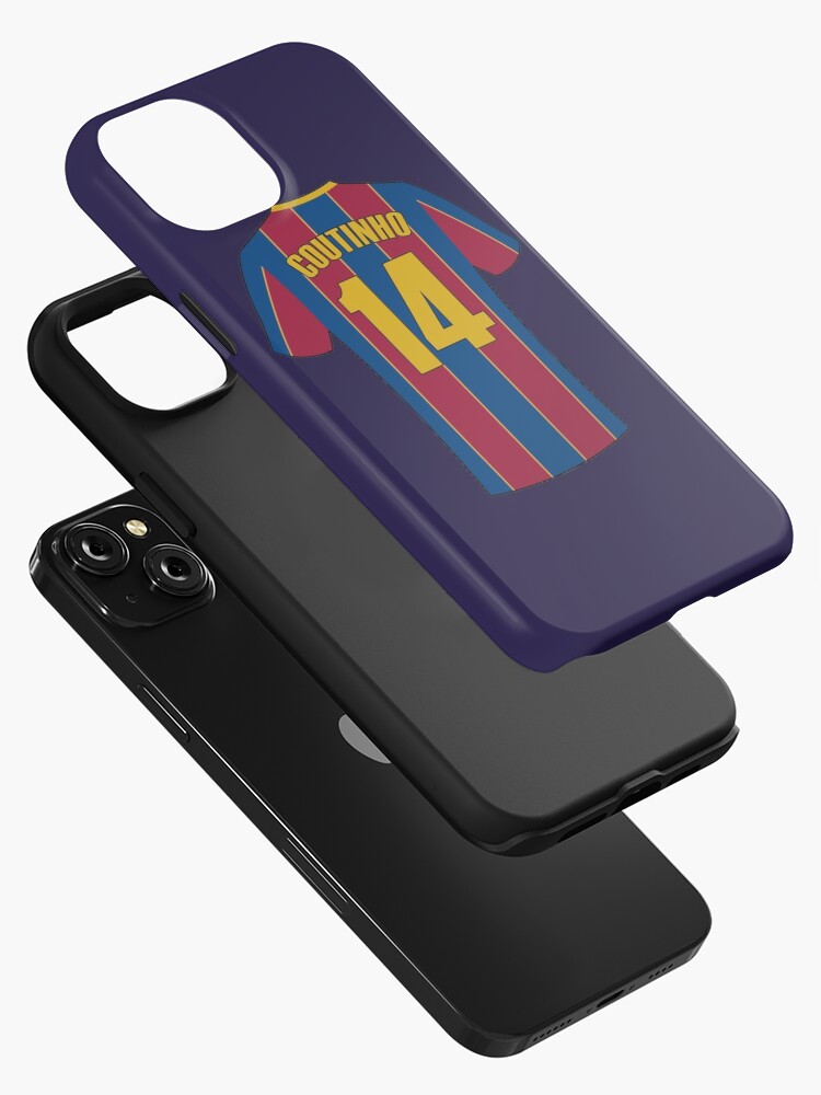 Barcelona football jersey number 14 Sticker for Sale by Justtrendytees