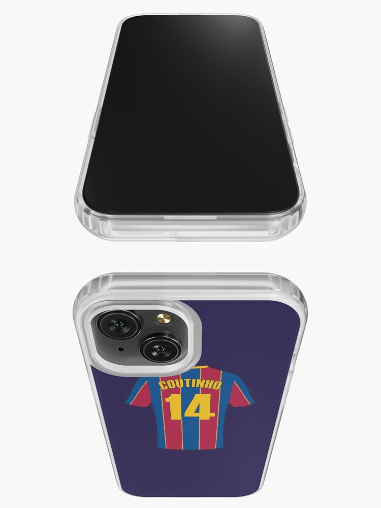 Barcelona football jersey number 14 Sticker for Sale by Justtrendytees