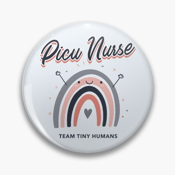 Item preview, Cute Rainbow Pediatric ICU Nurse Gift Picu Nurse Team Tiny Humans designed and sold by TamGustam.