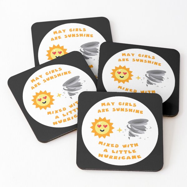 Item preview, may girls are sunshine mixed with a little hurricane designed and sold by GoranDesign.