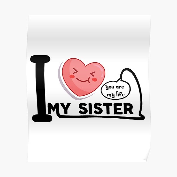 Thank You Sister Posters For Sale | Redbubble