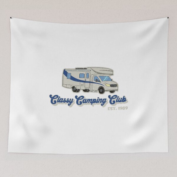 Item preview, Classy (Class C) Camping Club designed and sold by Kawaiindoodle.