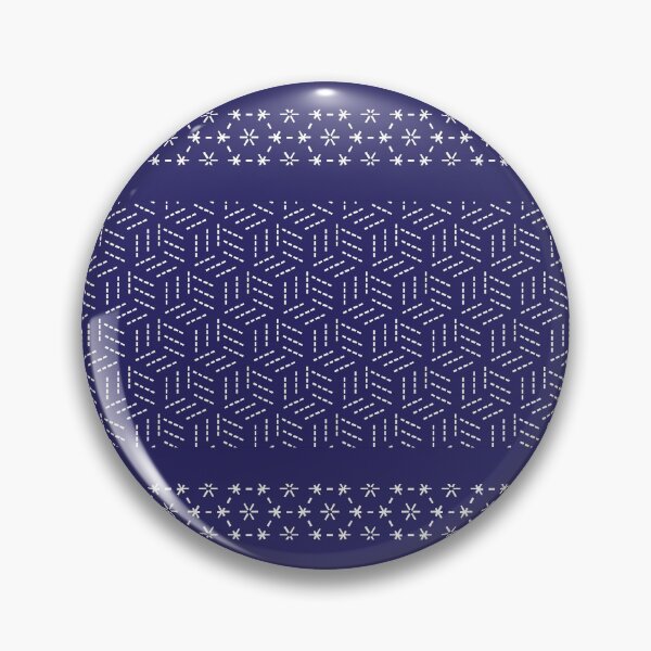 Item preview, Sashiko blue rows  designed and sold by FunnyChameleon.
