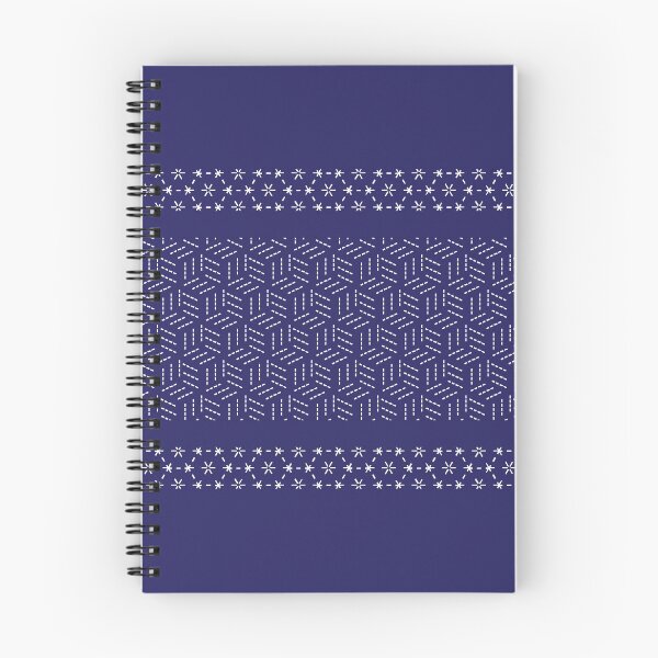 Item preview, Sashiko blue rows  designed and sold by FunnyChameleon.