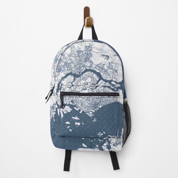Item preview, Singapore City Map - Coastal designed and sold by deMAP.