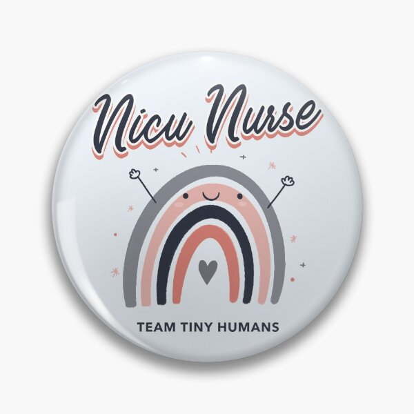 Item preview, Cute Rainbow Neonatal ICU Nurse Gift Nicu Nurse Team Tiny Humans designed and sold by TamGustam.