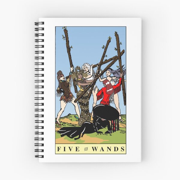 Item preview, Season 11 Messy Lipsync - Five of Wands designed and sold by enjoymycake.
