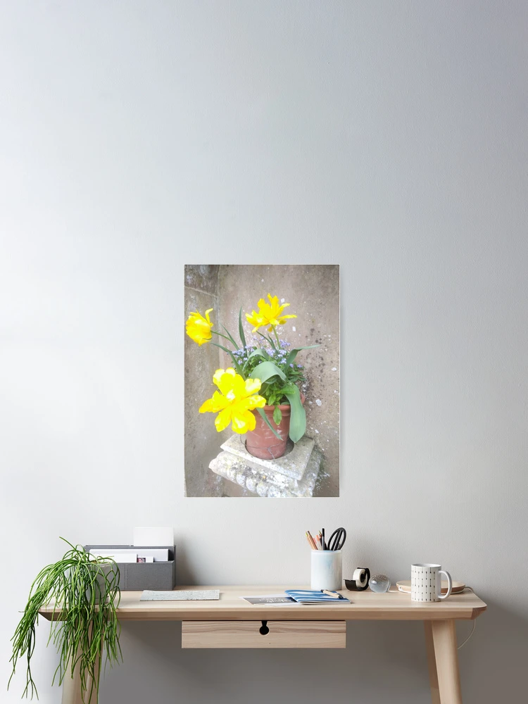 Thumbnail 2 of 3, Poster, Spring pots designed and sold by TreacleDesigns.