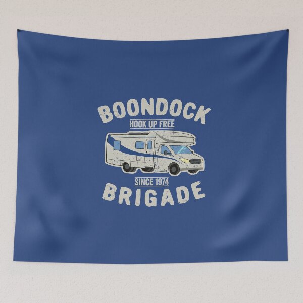 Item preview, Boondock Brigade Motorhome Club designed and sold by Kawaiindoodle.