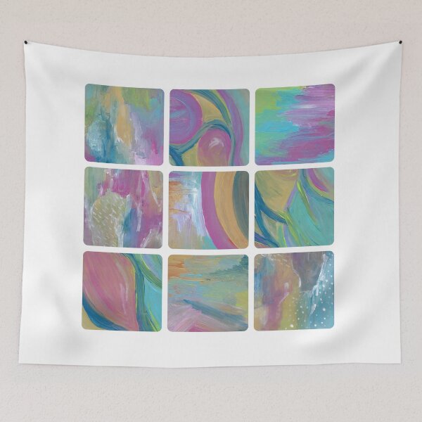 Item preview, Spring Time Abstract Collage designed and sold by Ariana Dagan.