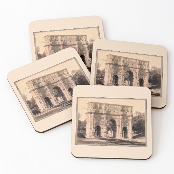 Item preview, Arch of Constantine - Rome, Italy - Distressed Retro Style designed and sold by Retro Art Factory.