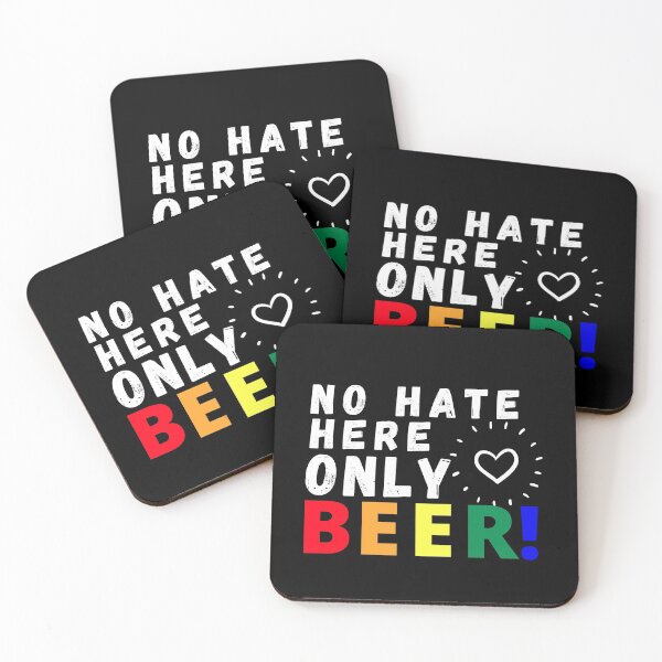 Item preview, No hate Here only Beer! designed and sold by Marcela872020.