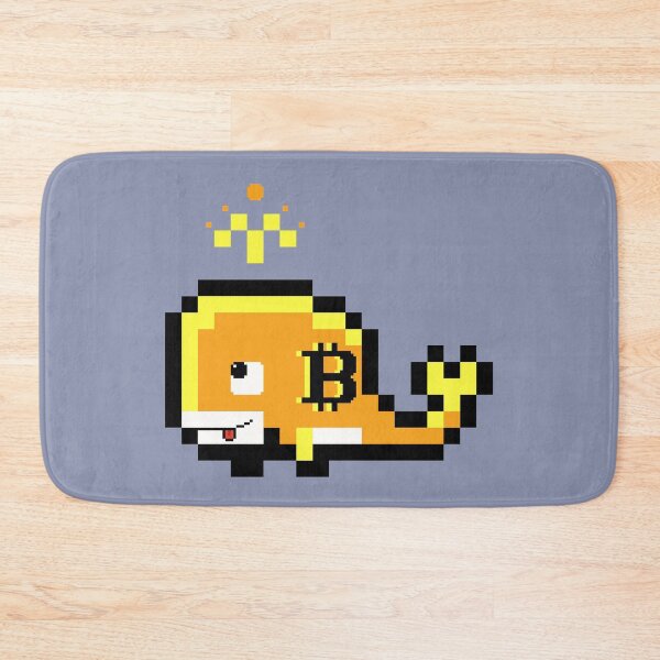 Item preview, Bitcoin Crypto Whale designed and sold by pixeltogs.