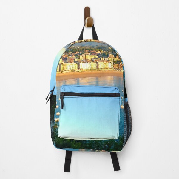 Item preview, Port Beach San Sebastian Spain  designed and sold by BeCarpeDiem.