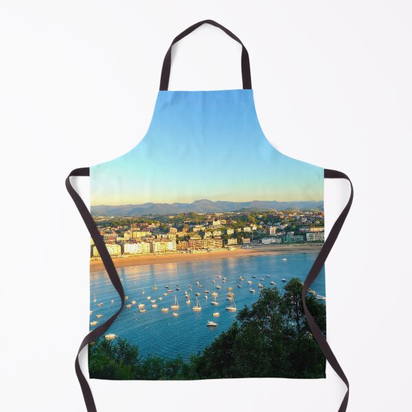 Item preview, Port Beach San Sebastian Spain designed and sold by BeCarpeDiem.