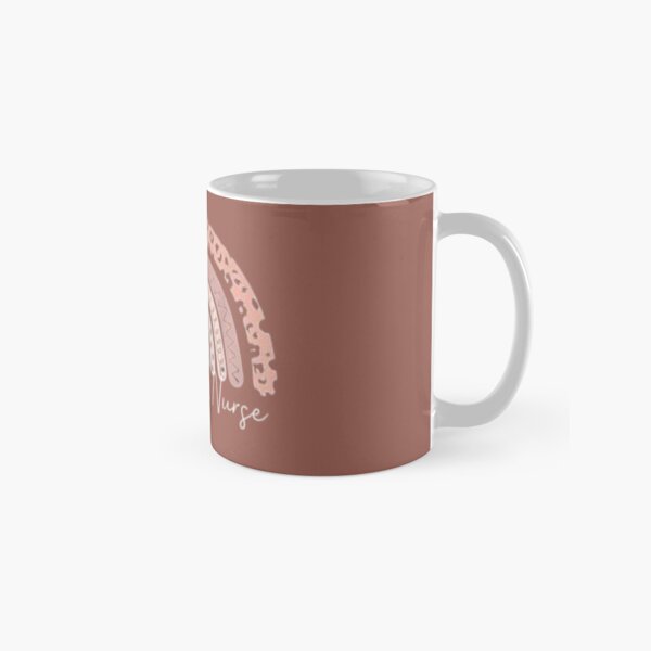 Oncology Nurse Rainbow t-shirt Classic Mug