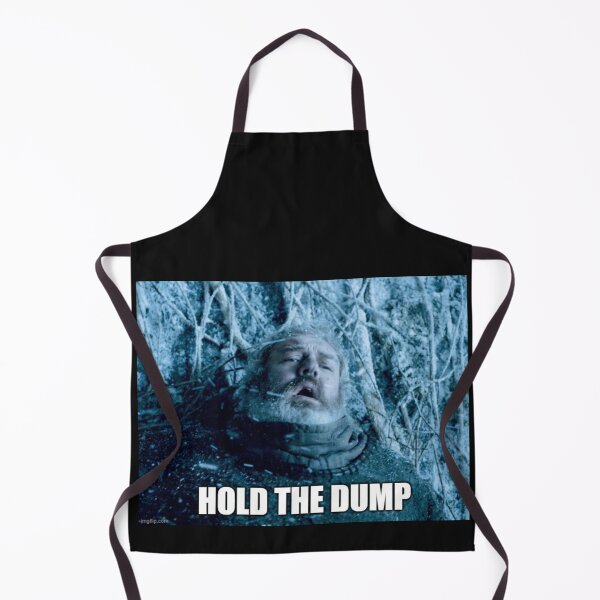 Item preview, Hold the dump, crypto MEME designed and sold by Paolocazzoduro.