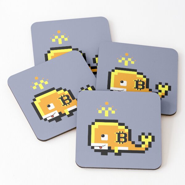 Item preview, Bitcoin Crypto Whale designed and sold by pixeltogs.