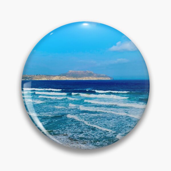 Item preview, Electric Blue Cascading Beach designed and sold by BeCarpeDiem.