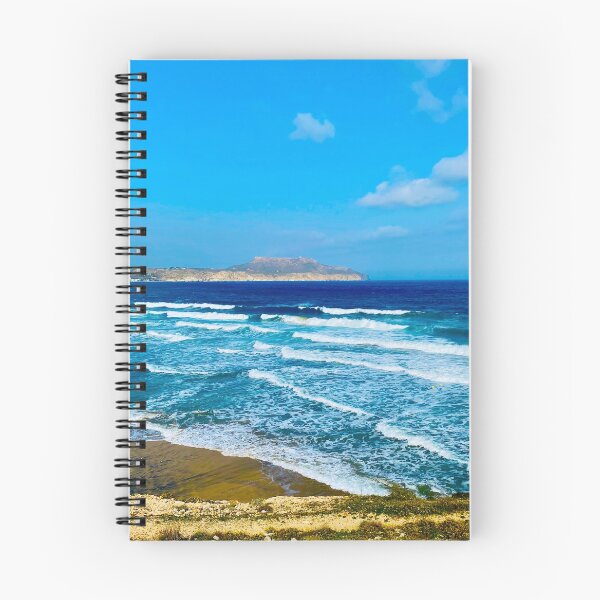 Item preview, Electric Blue Cascading Beach  designed and sold by BeCarpeDiem.