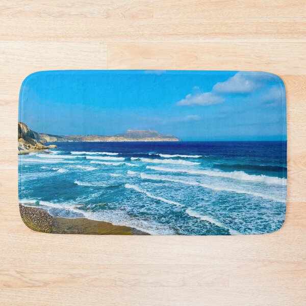 Item preview, Electric Blue Cascading Beach designed and sold by BeCarpeDiem.