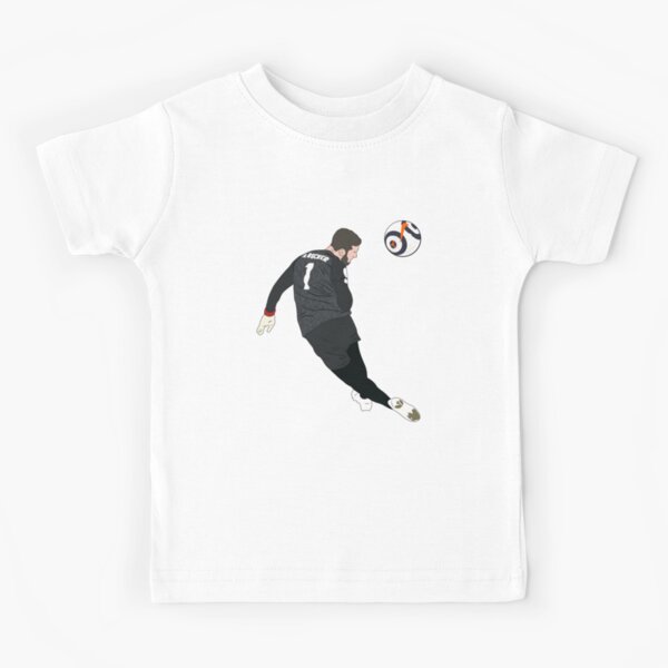 Alisson Becker Kids T-Shirt by Anom Sry - Pixels