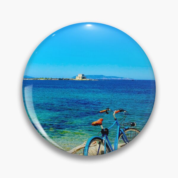 Item preview, Bike Ride on the Island  designed and sold by BeCarpeDiem.