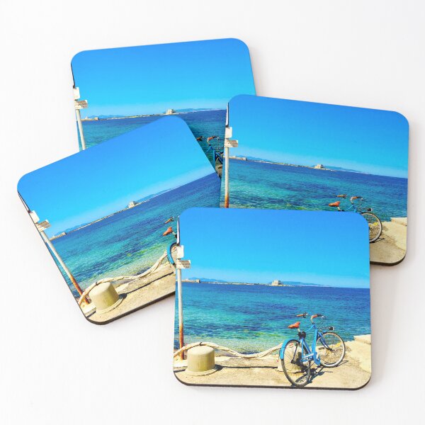 Item preview, Bike Ride on the Island  designed and sold by BeCarpeDiem.