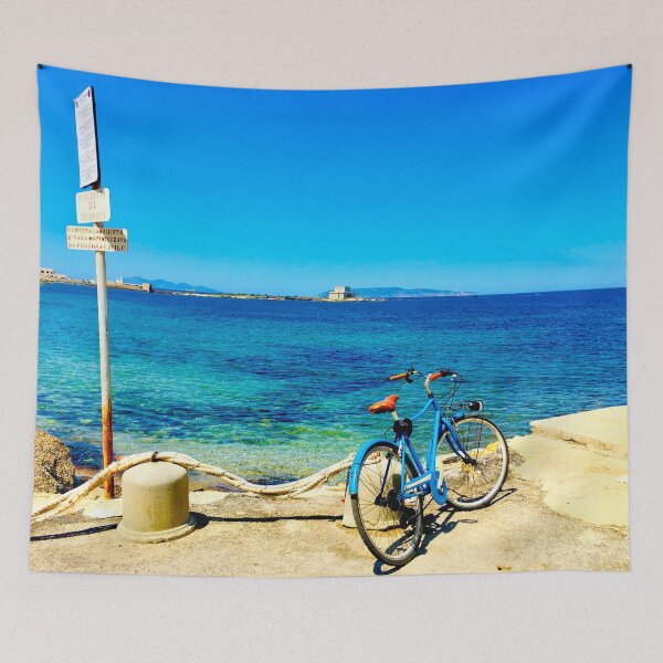 Item preview, Bike Ride on the Island  designed and sold by BeCarpeDiem.