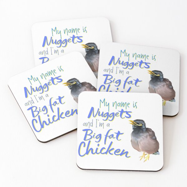 Item preview, My Name Is Nuggets and I'm a Big Fat Chicken designed and sold by Nuggetsthemynah.