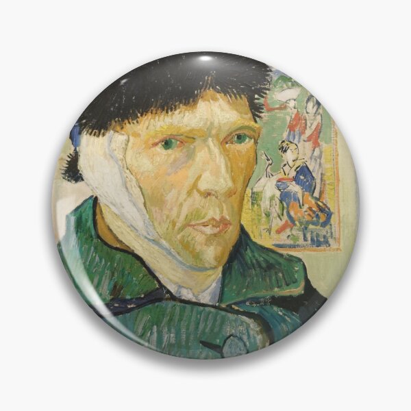 Item preview, Vincent Van Gogh Bandaged Ear  designed and sold by emilypigou.
