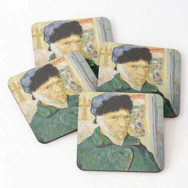 Item preview, Vincent Van Gogh Bandaged Ear  designed and sold by emilypigou.
