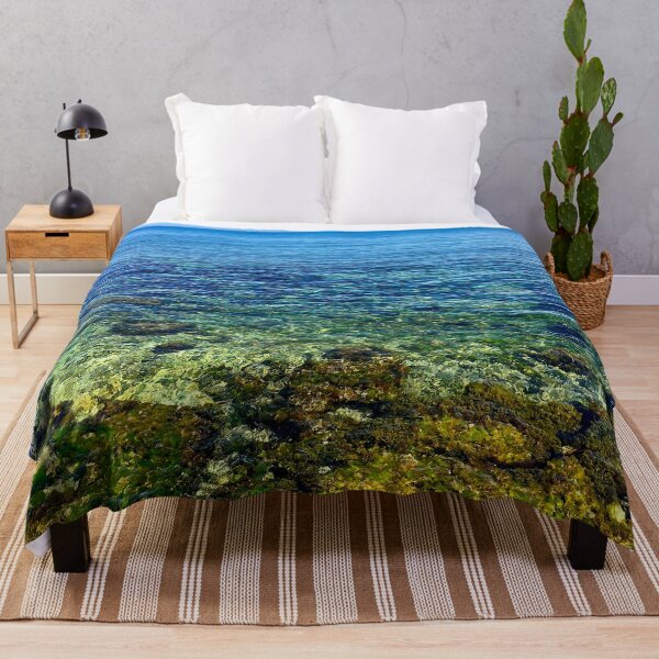 Item preview, Dreamy Sicilian Beach  designed and sold by BeCarpeDiem.