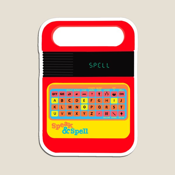 Vintage, Retro Speak and Spell Toy