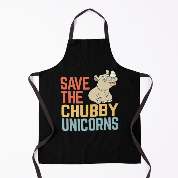 Item preview, Save The Chubby Unicorns | Funny rhino designed and sold by Petra Becker.
