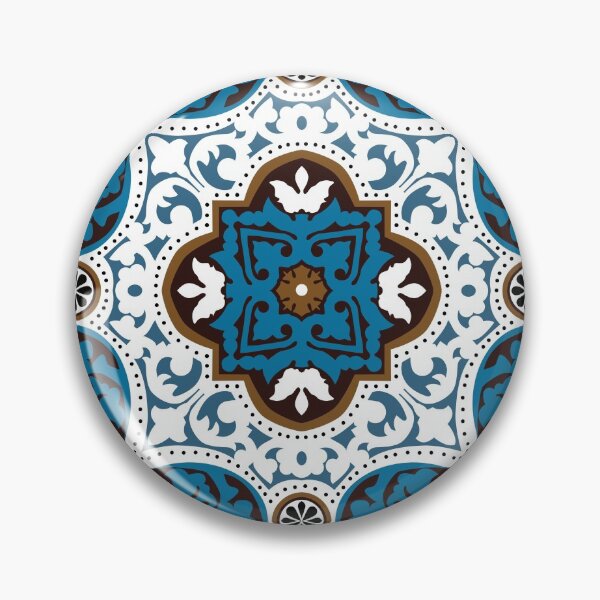 Item preview, Azulejos VII - with turquoise designed and sold by FK-UK.