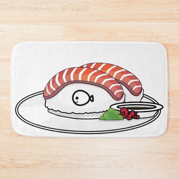 Item preview, Food Sushi Salmon Nigiri designed and sold by Moyanana.