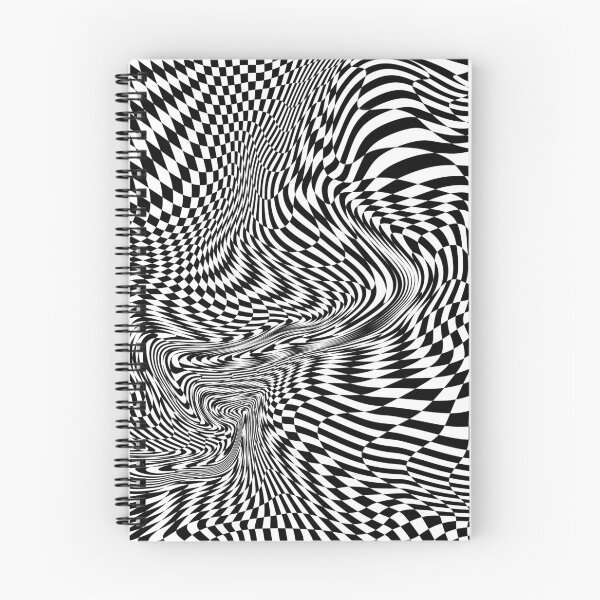 Item preview, Trippy checkered print designed and sold by Stuckinadream.