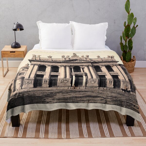 Item preview, Basilica of San Giovanni in Laterano - Rome, Italy - Distressed Retro Sepia designed and sold by Retro Art Factory.