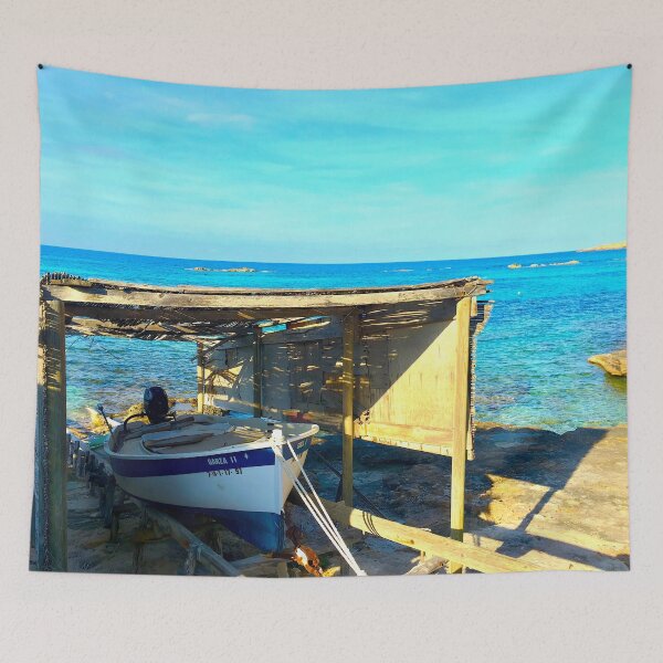 Item preview, Island Life Boating  designed and sold by BeCarpeDiem.