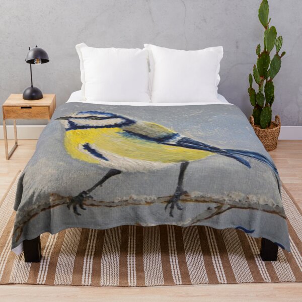 Item preview, EURASIAN BLUE TIT designed and sold by lovinglight.