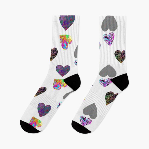 Item preview, multi colored hearts designed and sold by Jessiecrow87.