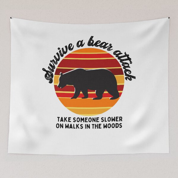 Item preview, Survive a bear attack designed and sold by dr-tars.