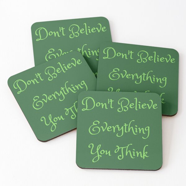 Item preview, Don't Believe Everything You Think-Mental Health Day Design designed and sold by goodguy53.