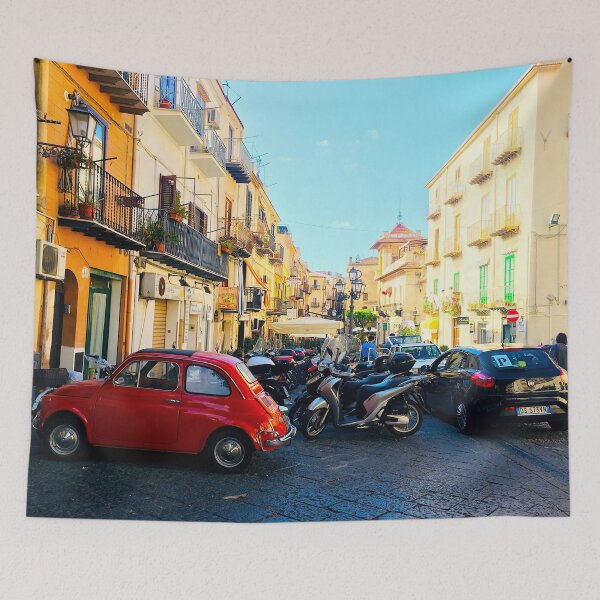 Item preview, Idyllic Italian Street  designed and sold by BeCarpeDiem.