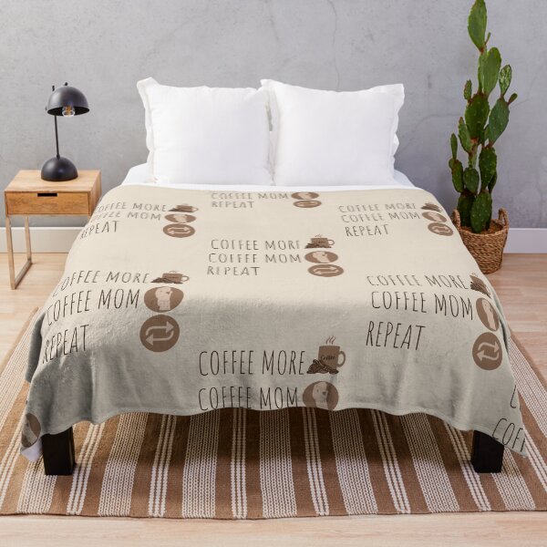 Item preview, Coffee more, coffee mom, repeat design for coffee lovers designed and sold by DesignsVault.