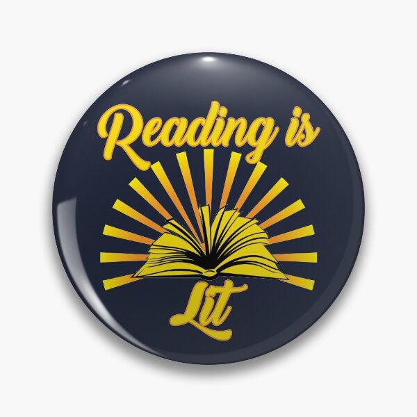 Item preview, Reading is Lit Punny Gift for Book Lovers designed and sold by TrndSttr.