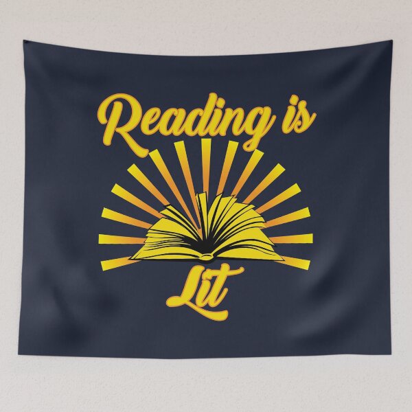 Item preview, Reading is Lit Punny Gift for Book Lovers designed and sold by TrndSttr.