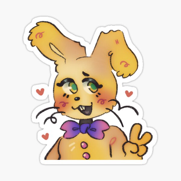 Spring Bonnie Sticker